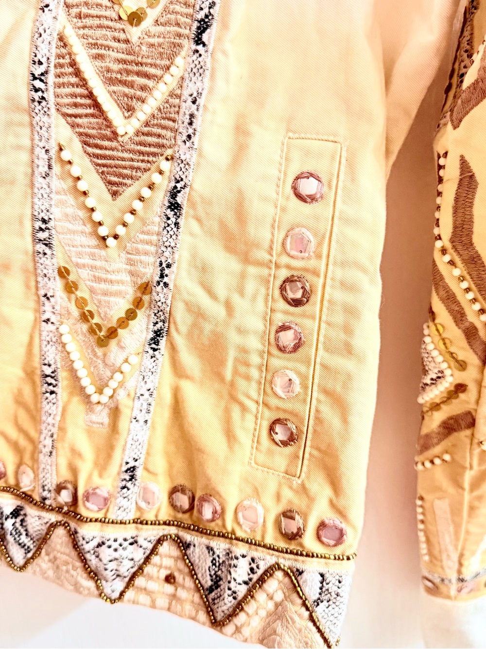 Boston Proper Embroidered Jacket - Picture 5 of 14